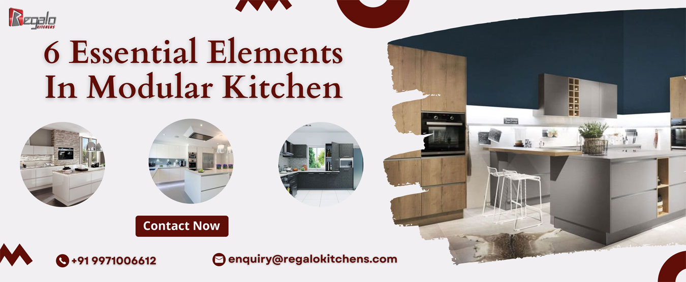6 Essential Elements In Modular Kitchen Types
