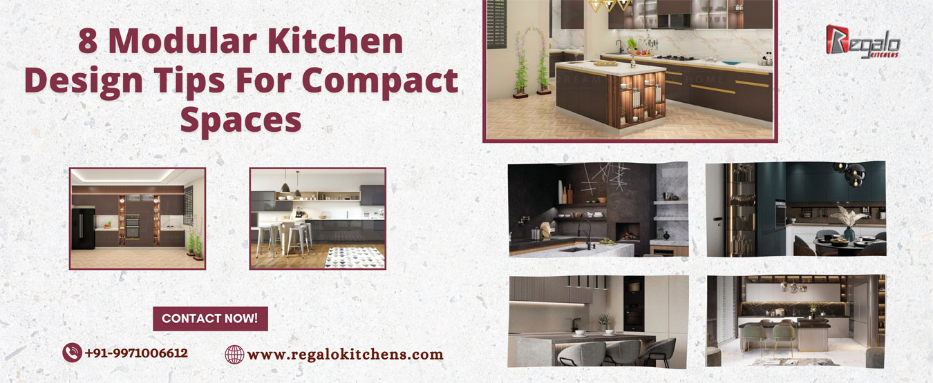 8 Modular Kitchen Design Tips For Compact Spaces