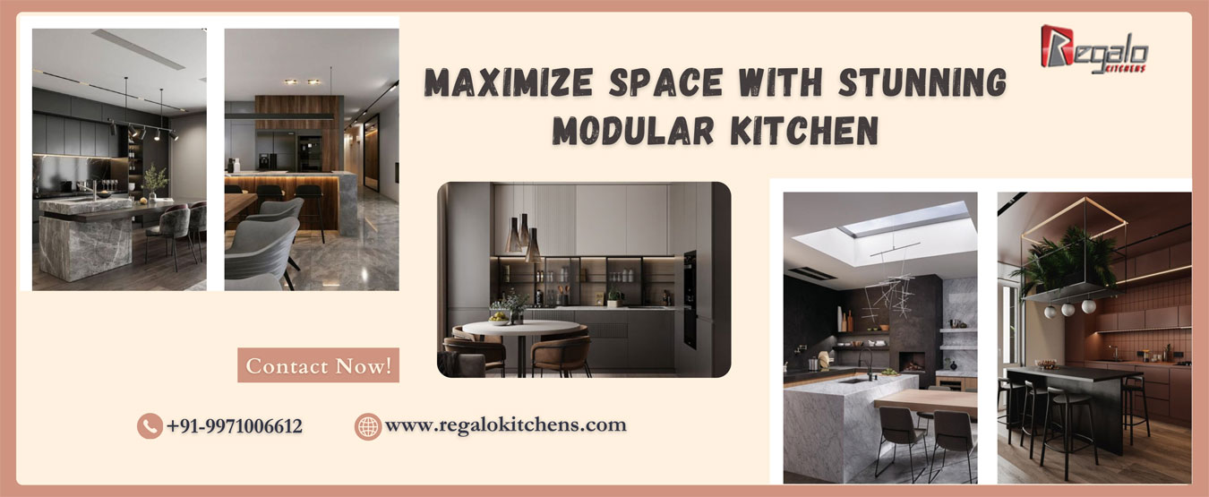 Maximize Space With Stunning Modular Kitchen