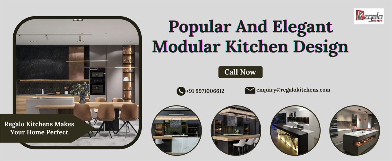 Popular And Elegant Modular Kitchen Design 