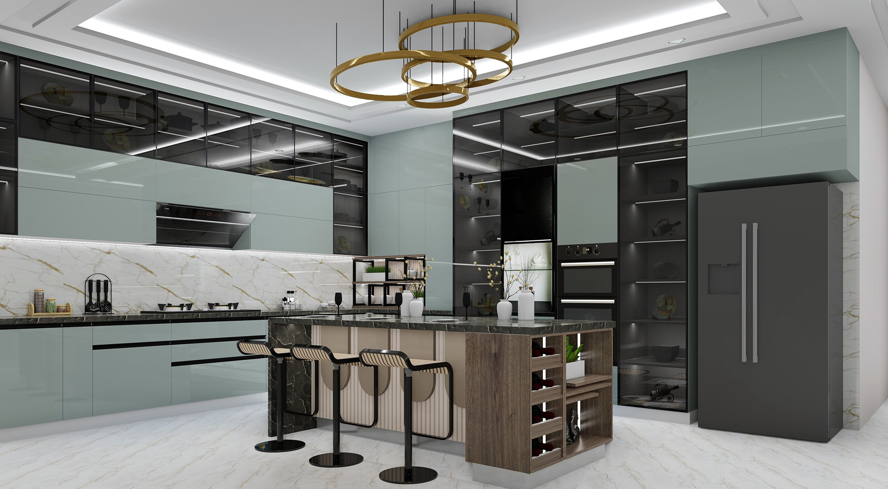 Latest Modular Kitchen Layouts for 2025