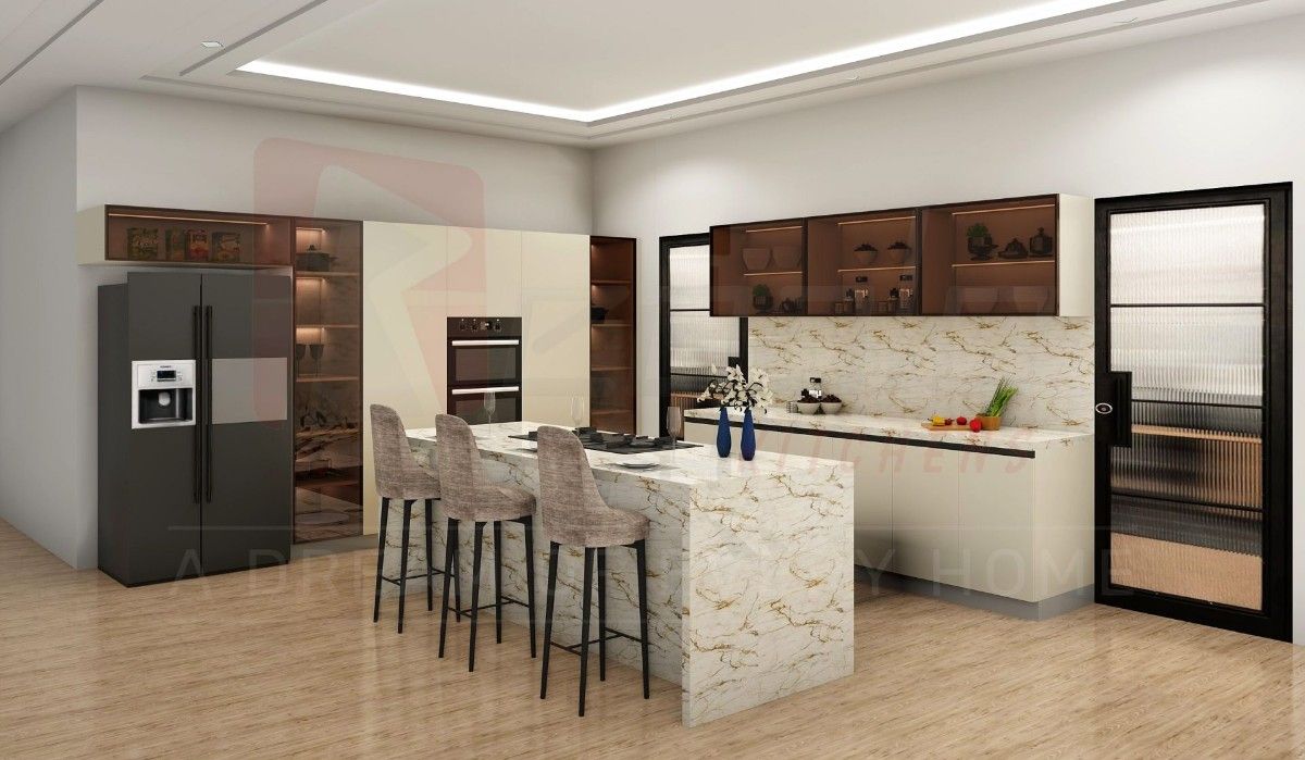 Create a Modular Kitchen Design To Save Space | By Regalo