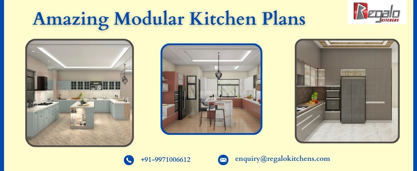 Amazing Modular Kitchen Plans