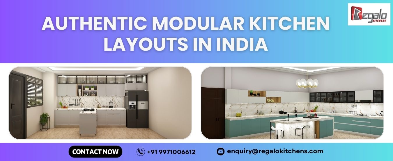 Authentic Modular Kitchen Layouts in India