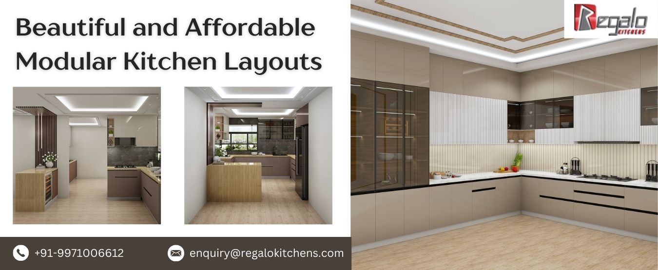 Beautiful and Affordable Modular Kitchen Layouts