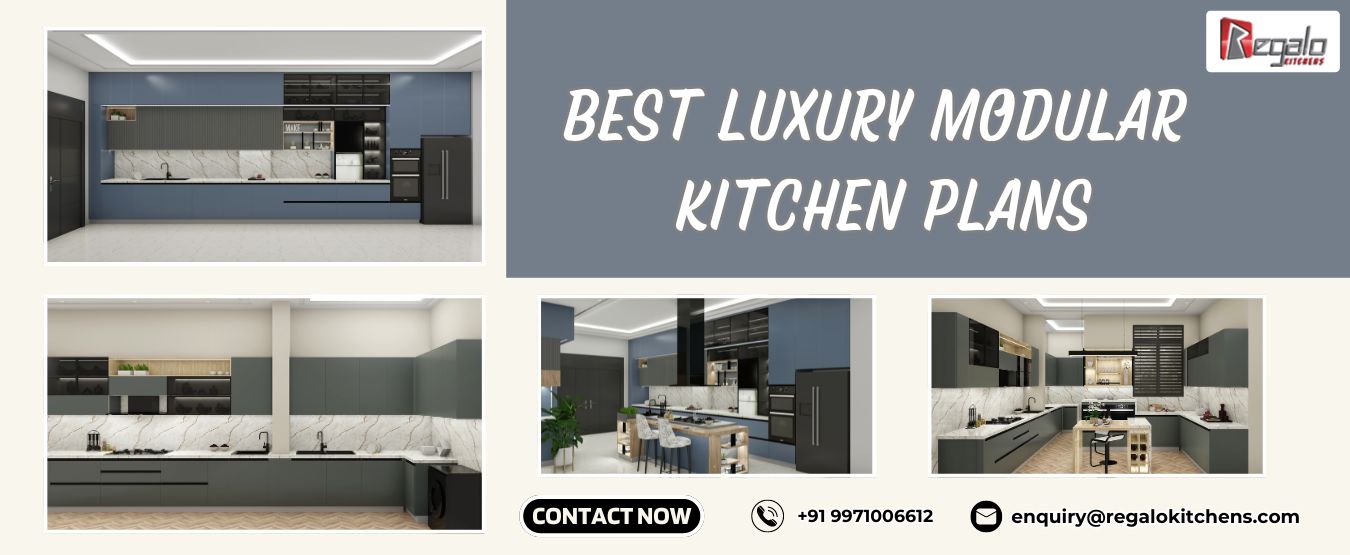 Best Luxury Modular Kitchen Plans