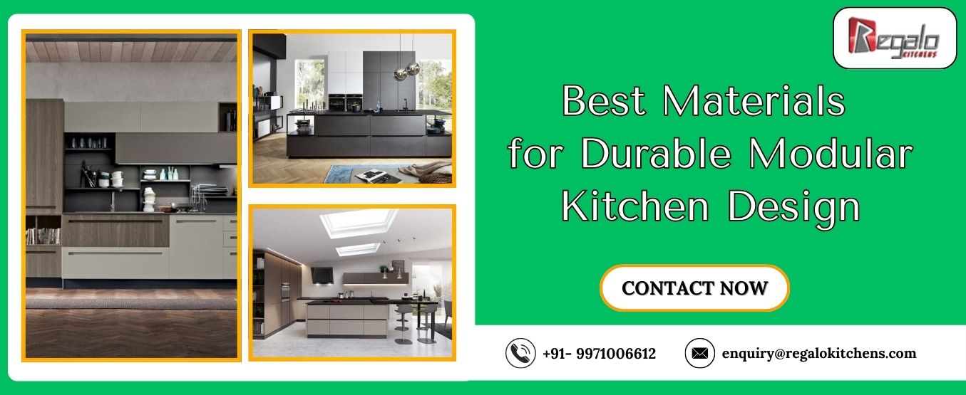 Best Materials for Durable Modular Kitchen Design