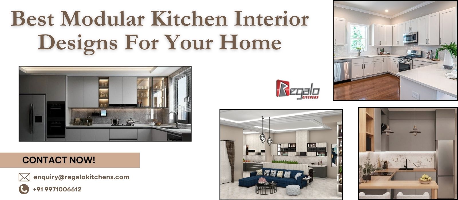 Best Modular Kitchen Interior Designs For Your Home
