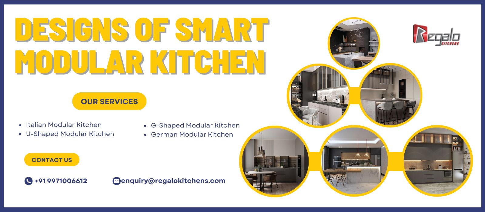 Designs of Smart Modular Kitchen