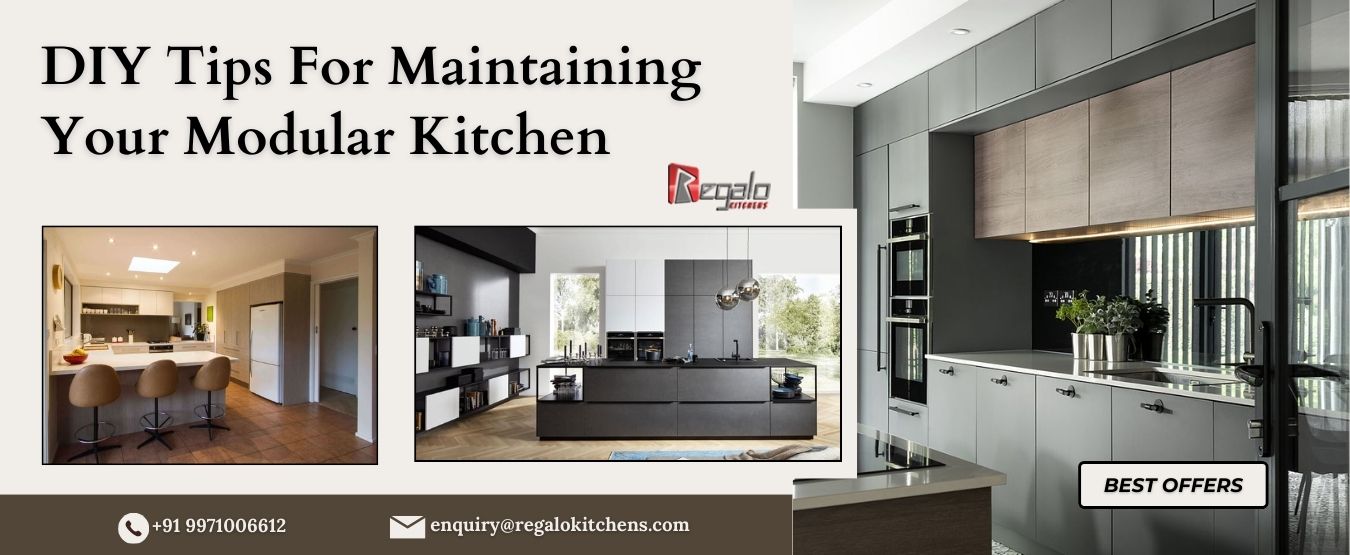 DIY Tips For Maintaining Your Modular Kitchen