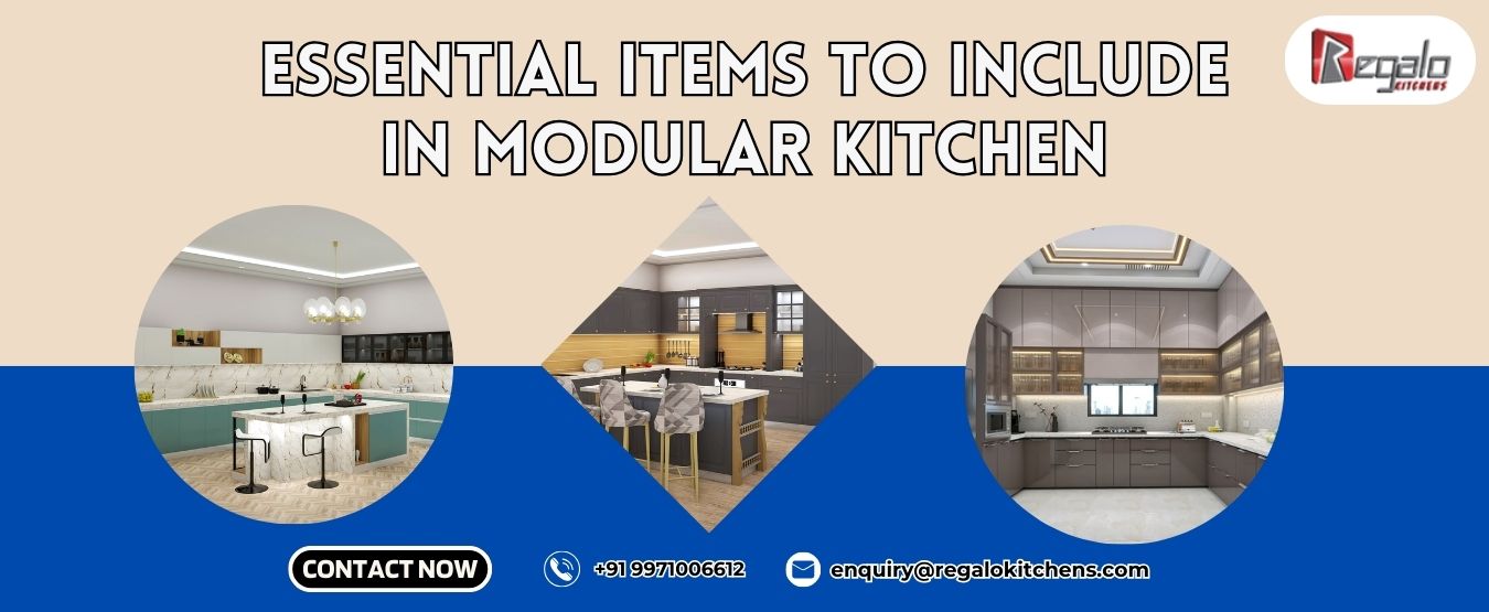 Essential Items to Include in Modular Kitchen