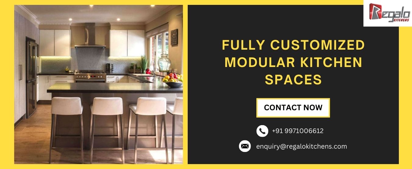 Fully customized Modular Kitchen Spaces