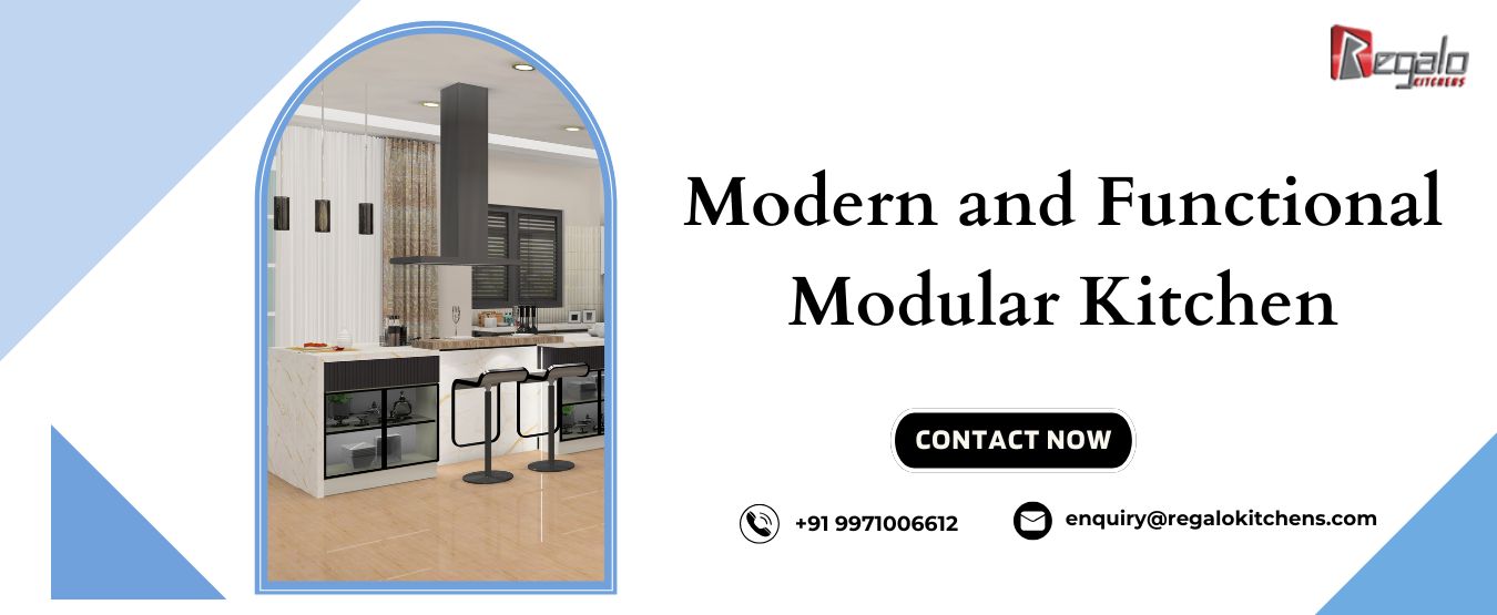 Modern and Functional Modular Kitchen