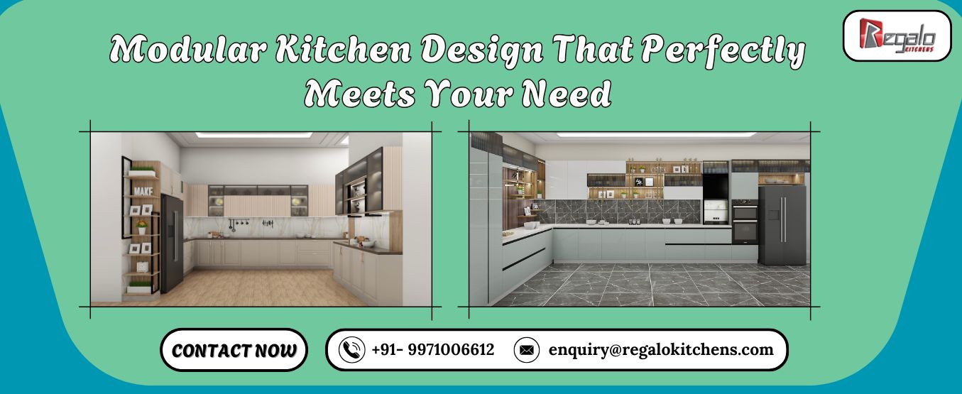 Modular Kitchen Design That Perfectly Meets Your Need