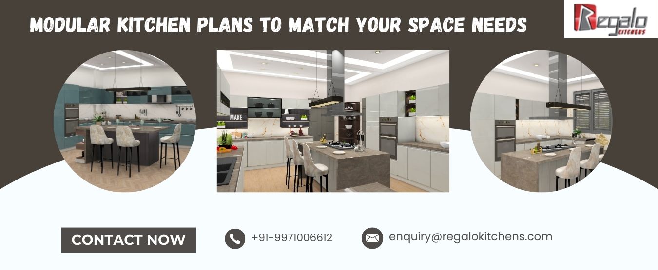 Modular Kitchen Plans to Match Your Space Needs