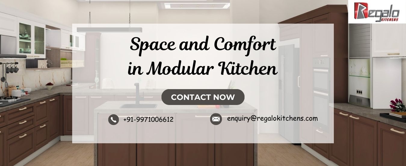 Space and Comfort in Modular Kitchen