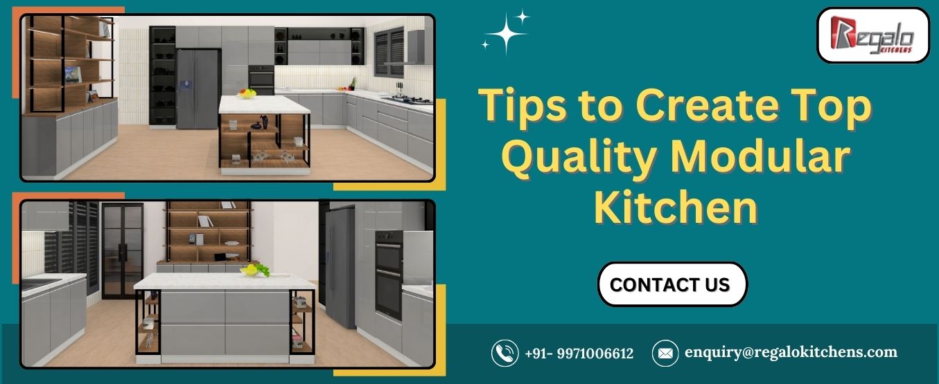 Tips to Create Top Quality Modular Kitchen