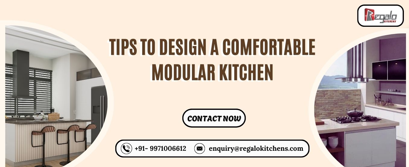 Tips to Design a Comfortable Modular Kitchen