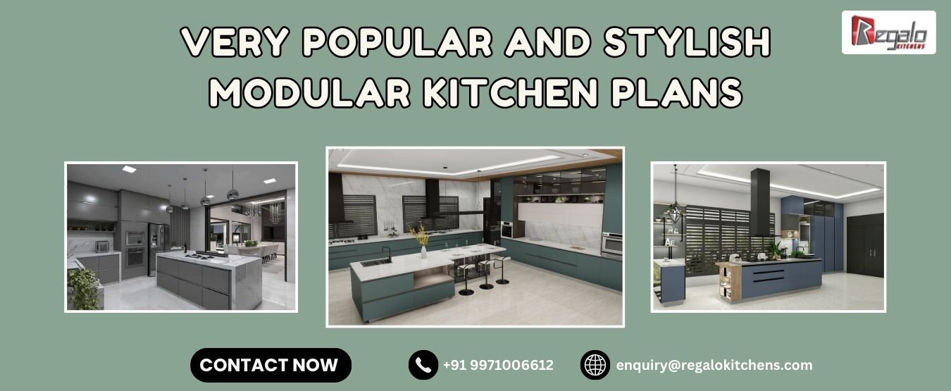 Very Popular and Stylish Modular Kitchen Plans